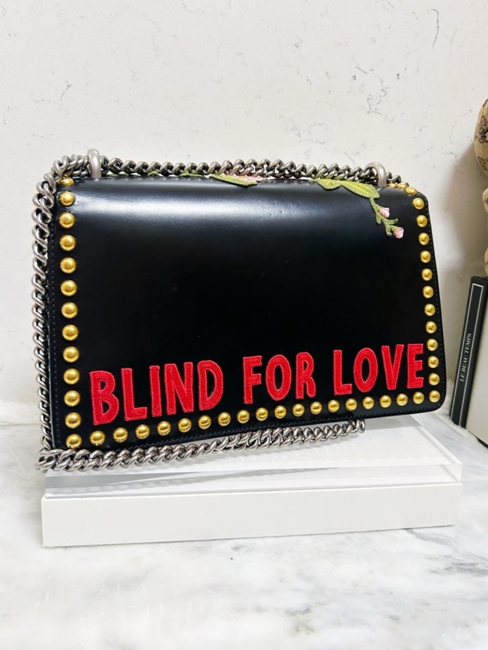 Authentic Gucci Limited Edition Blind For Love Dionysus Bag - Picture 11 of 14